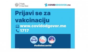 Poziv za prijavu za vakcinaciju i na televizijama: Borba u kojoj cijela zajednica nosi veliku odgovornost