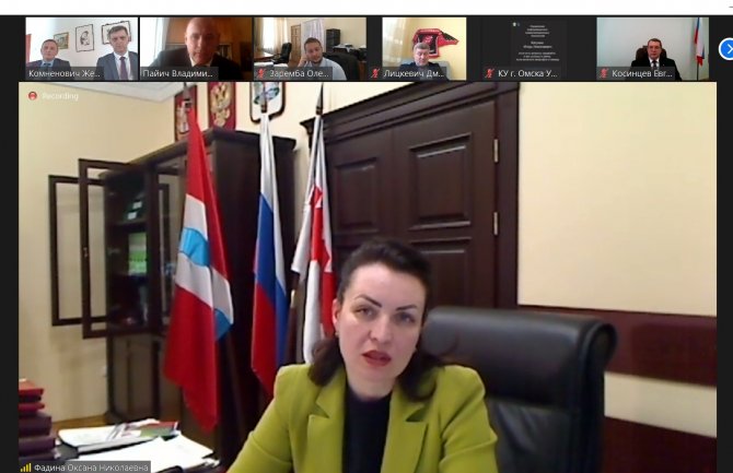 Uspostavljanje saradnje ruskog grada Omska i Tivta