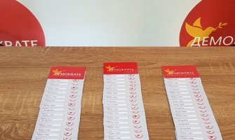 Demokrate: Bilježimo masovan priliv novog članstva na teritoriji cijele CG