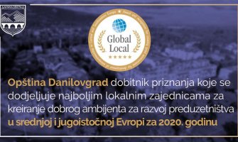 Opština Danilovgrad dobitnik priznanja Globallocal