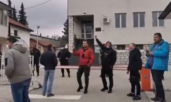 Protest ispred CB Pljevlja