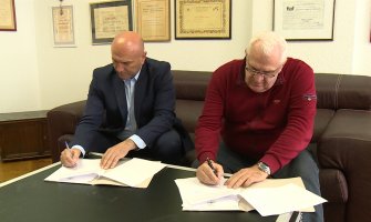 Carević i Tomčić potpisali sporazum o saradnji Opštine Budva i Filmskih novosti