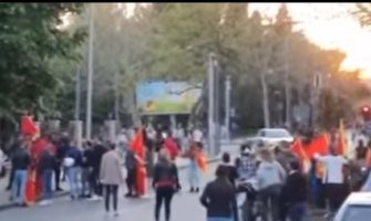 Incident tokom patriotske autokolone u Podgorici (VIDEO)