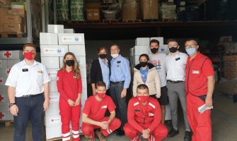 Humanitarna organizacija LDS charities donirala Crvenom krstu CG 500 paketa hrane i higijene za bebe