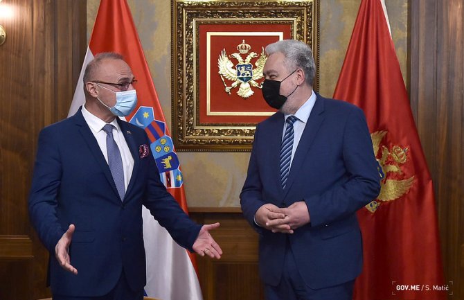 Krivokapić: Hvala Hrvatskoj na solidarnosti