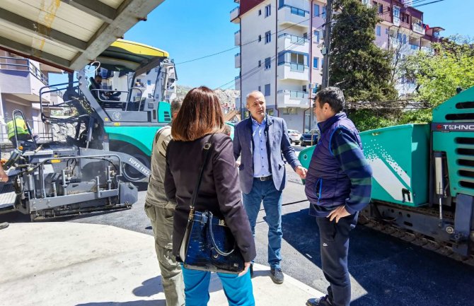 Završena rekonstrukcija Puškinove ulice na Cetinju