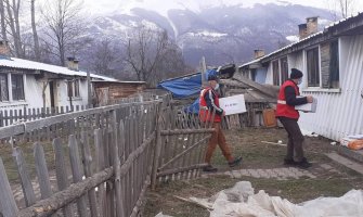 Crveni krst podijelio preko 15,000 higijenskih i 6,500 paketa hrane za 7 mjeseci