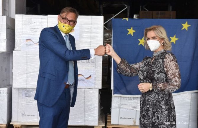 Crna Gora dobila od Njemačke 72 hiljade brzih antigenskih testova