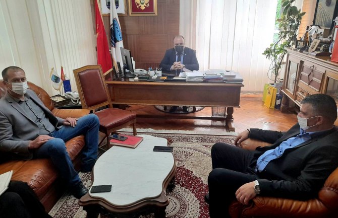 Predsjednik Opštine Berane sa načelnikom CB: Bezbjednost građana prioritet