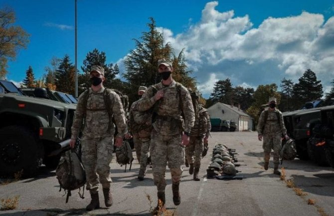 Pripadnici VCG na vježbi „Saber Guardian 21“ u Rumuniji