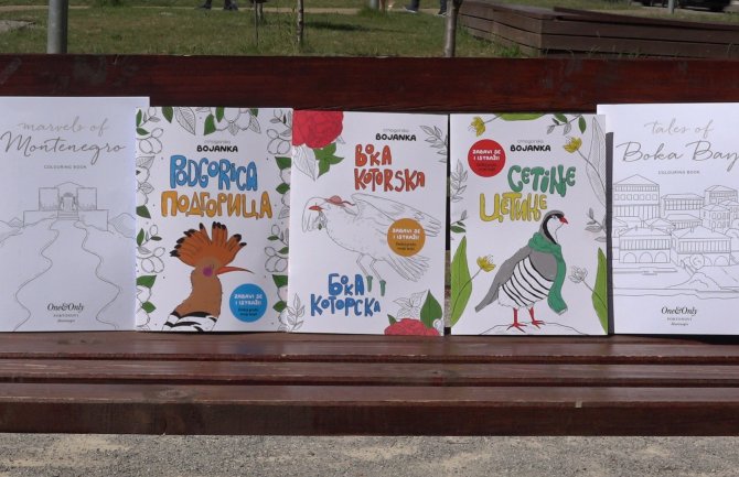 Crnogorska bojanka: Djeca daju svoje boje i pečat kulturnom nasljeđu, znamenitostima i prirodi Crne Gore