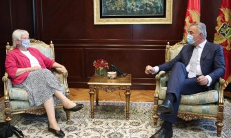 Đukanović sa baronesom Goldi: Iskustvo kohabitacije Crnu Goru će sigurno učiniti demokratičnijim društvom