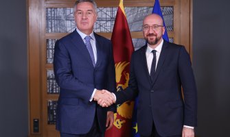 Mišel zahvalio Đukanoviću: EU podržava evropsku budućnost Crne Gore