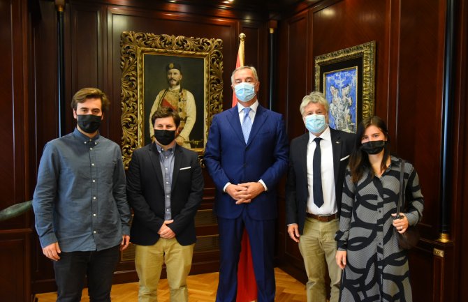 Đukanović primio južnoameričkog privrednika našeg porijekla Arijela Radovića