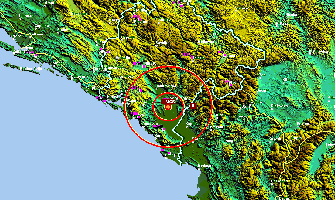 Novi potres u CG: Zemljotres kod Podgorice