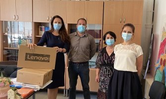 CGO i Njemačka ambasada donirali tehniku školi “Bratstvo i jedinstvo” u Ulcinju