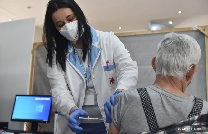 U Crnoj Gori revakcinisano 34.6 odsto punoljetnih građana