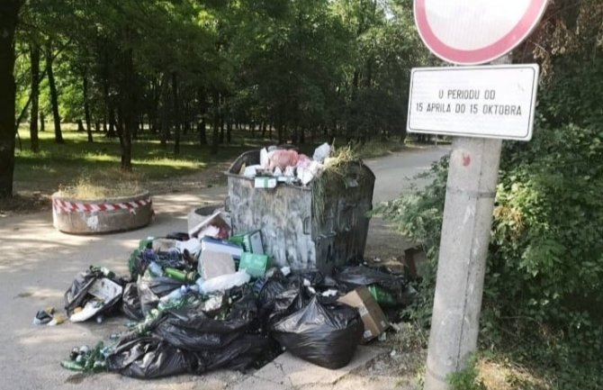 DPS Nikšić: Tatjana Bečanović devastira zaštićeni predio park šume Trebjesa