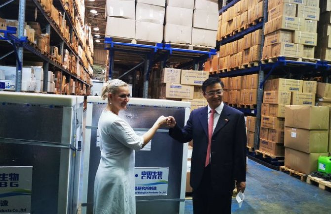 Stigao kontingent od 200.000 doza Sinofarm vakcina 