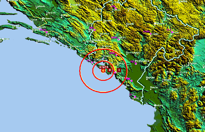 Zemljotres kod Radanovića