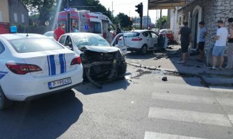 Udes u Podgorici, povrijeđene četiri osobe