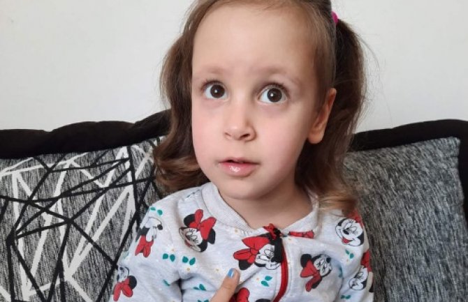  Četvorogodišnjoj Sari je potrebna NAŠA POMOĆ, pošaljite 41 na 14543!