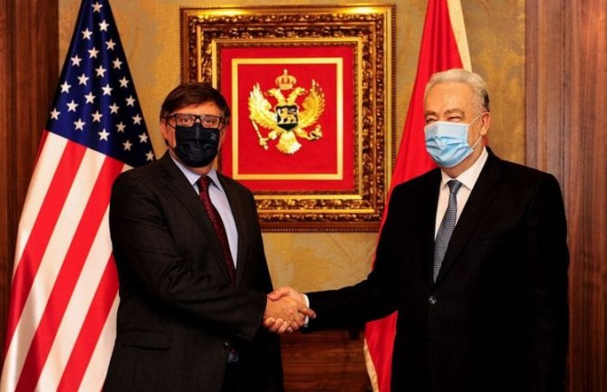 Američka podrška evropskoj budućnosti Crne Gore je nedvosmislena