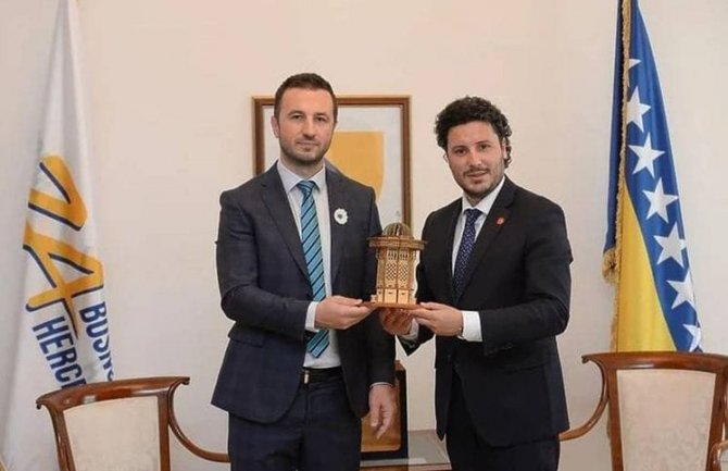 Efendić primio Abazovića i zahvalio mu se na Rezoluciji o genocidu u Srebrenici