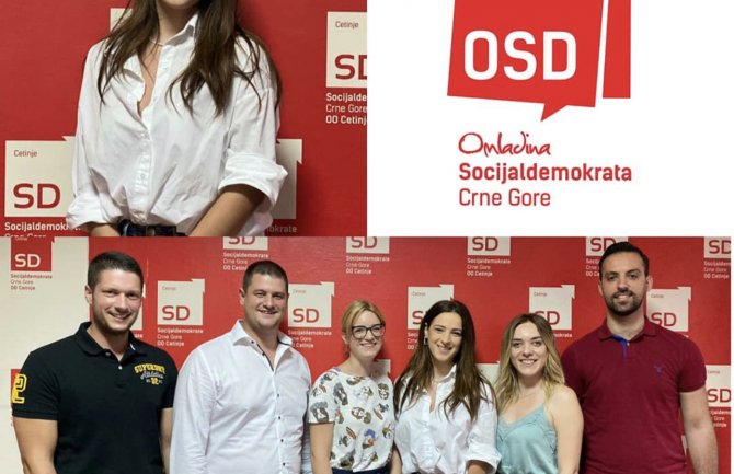 Omladina SD-a Cetinje izabrala novo rukovdstvo