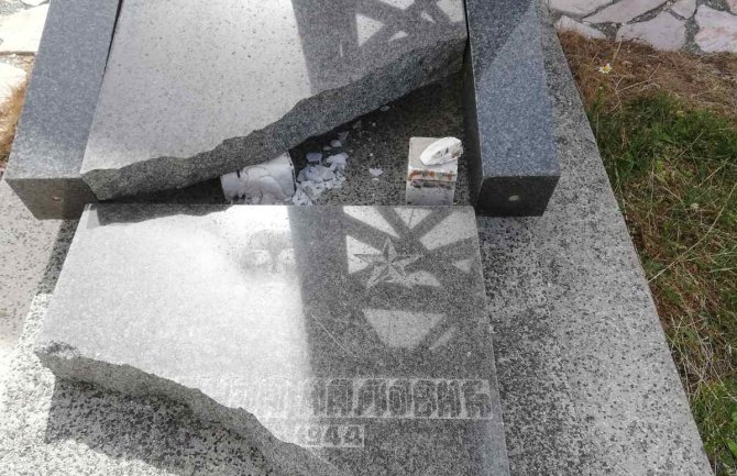 Krivična prijava zbog oštećenja spomenika i grobnog mjesta pokojne Anđelije Pejanović Malović