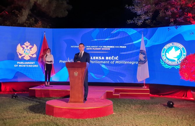 Bečić ugostio parlamentarce iz 41 zemlje Evrope i svijeta