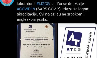 Institut za javno zdravlje zaboravio na postojanje crnogorskog jezika?