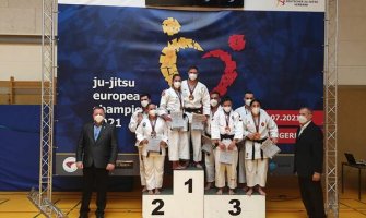 Zlatna i bronzana medalja za džiu-džicu reprezentaciju CG na Evropskom prvenstvu