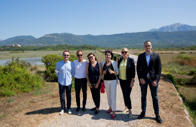 Oana Kristina Popa posjetila i Poseban rezervat prirode “Tivatska Solila