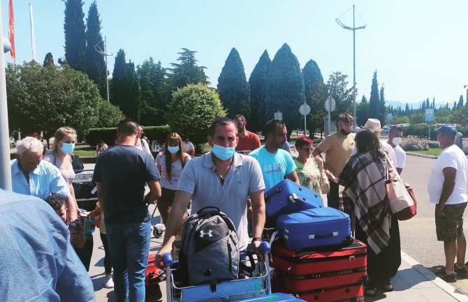 Subota bila najprometniji dan za Aerodrome Crne Gore