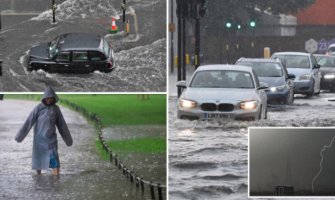 London: Poplave zatvorile metroe, bolnice pune vode, evakuisano 100 pacijenata