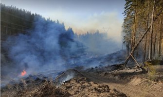 Eskalirao požar na Bunetini kod Pljevalja 