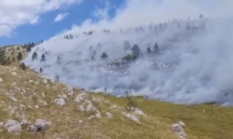 Lokalizovan požar na Bunetini