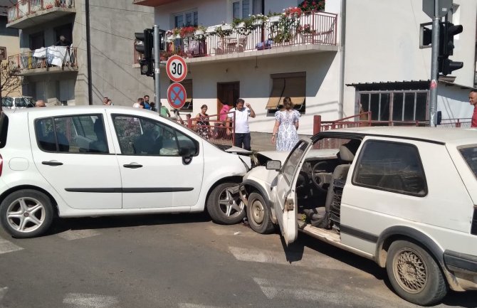 Udes u Bijelom Polju, izbjegnute ozbiljnije posljedice