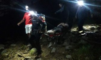 Pripadnici GSS-a spasili Francuza: Povrijedio koljeno na Durmitoru