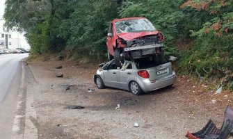 Bjelopoljac lakše povrijeđen u nesvakidašnjoj nezgodi u Sutomoru(VIDEO)