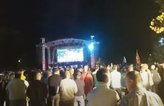 Svenarodni crnogorski zbor na Cetinju (Video)