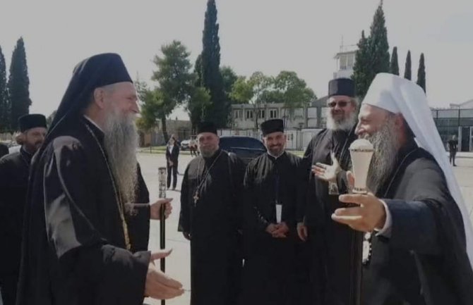 Patrijarh Porfirije stigao u Podgoricu