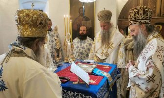Mitropolit Joanikije svečano ustoličen u tron Svetog Petra Cetinjskog: Podjele su vještački izazvane, sve činimo da ih uklonimo