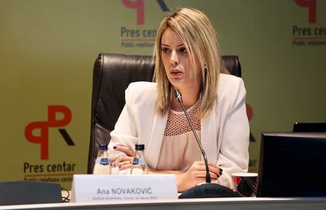 Novaković Đurović: GP URA će glasati za smjenu Andrije Mandića sa čela Skupštine 