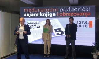 Otvoren 15. Međunarodni sajam knjiga i obrazovanja u Podgorici
