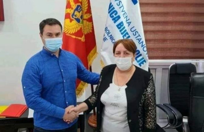 Ramiza Idrizović  donirala sredstva u iznosu od 5.000  eura Opštoj bolnici u Bijelom Polju