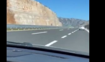 Pogledajte kako izgleda vožnja na dionici auto-puta Podgorica - Mateševo(VIDEO)