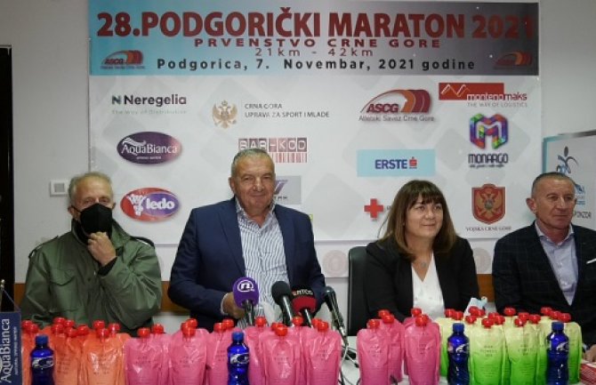 28. Podgorički maraton održaće se u nedjelju 7. novembra