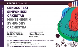 Dva koncerta Crnogorskog simfonijskog orkestra u decembru  pod upravom gostujućeg šef-dirigenta Mladena Tarbuka